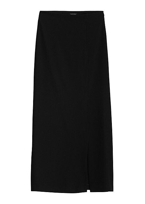 Grosgrain Maxi Skirt