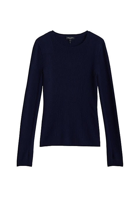 Cozy Ribbed Crew Top