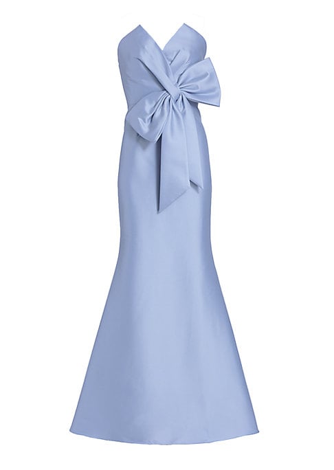 Elegant Bow Evening Gown