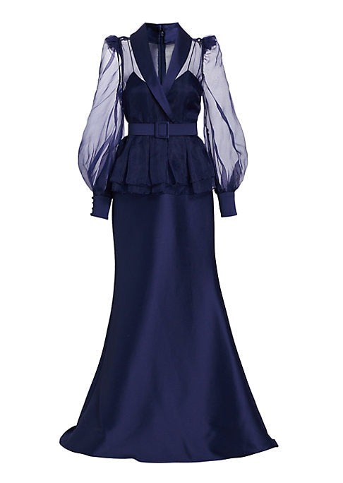 Elegant Blouson Dress