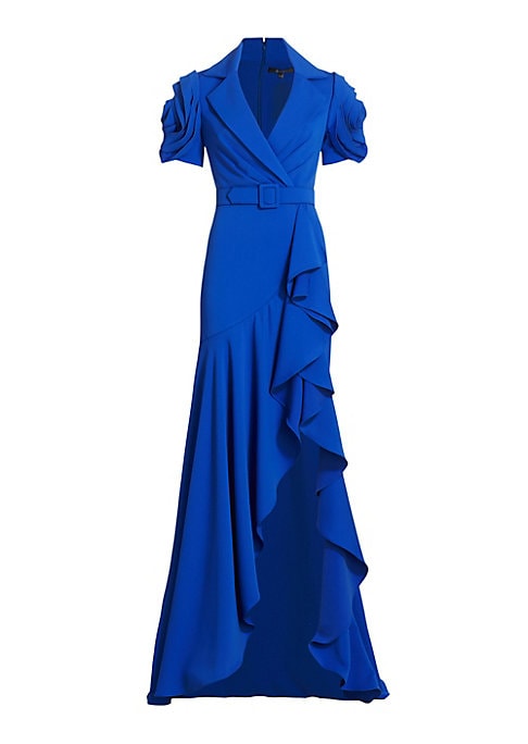 Ruffled Elegance Gown