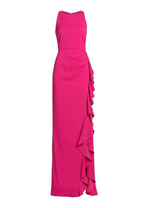 Ruffled Elegance Gown