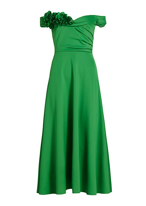 Rosette Charm Midi Dress
