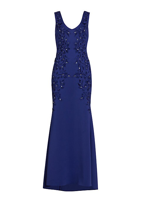 Sparkling Cutout Evening Dress