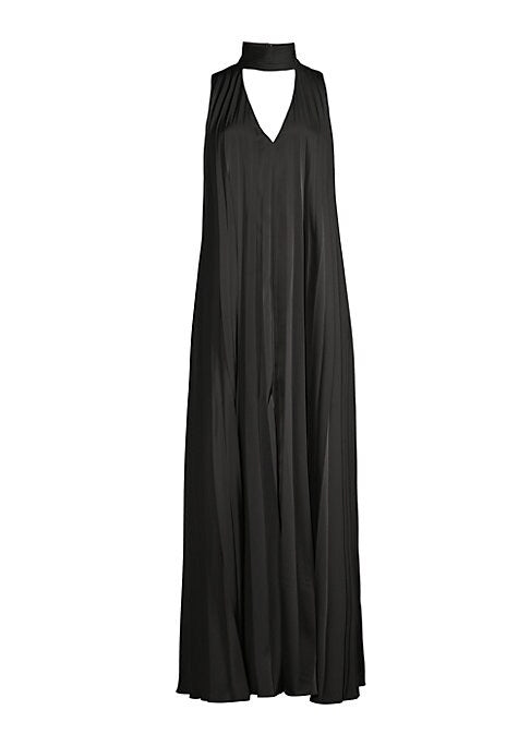 Elegant Turtleneck Evening Dress