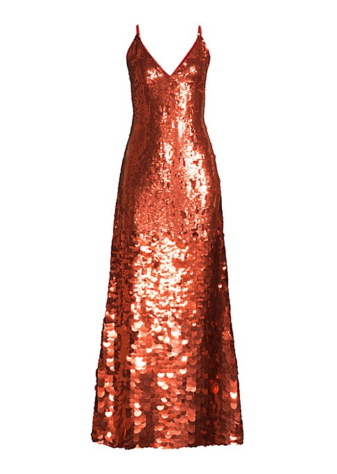 Glistening Slip Dress