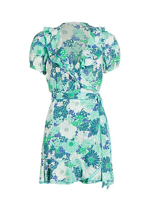 Floral Ruffle Mini Dress