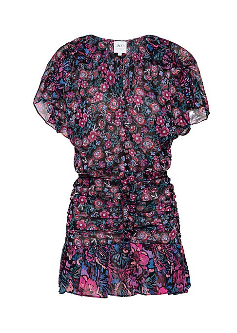 Floral V-Neck Minidress