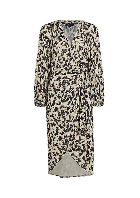 Chic Print Midi Dress