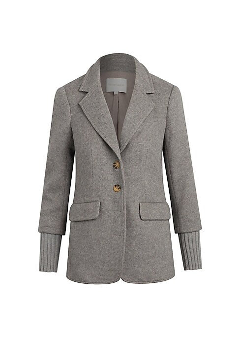 Sporty Knit Blazer