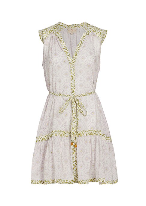 Chic Block Print Minidress
