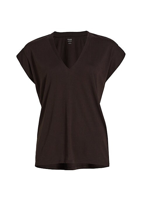 V-Neck Pima Muscle Tee
