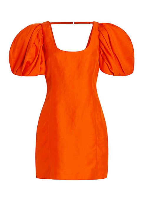 Chic Puff Mini Dress