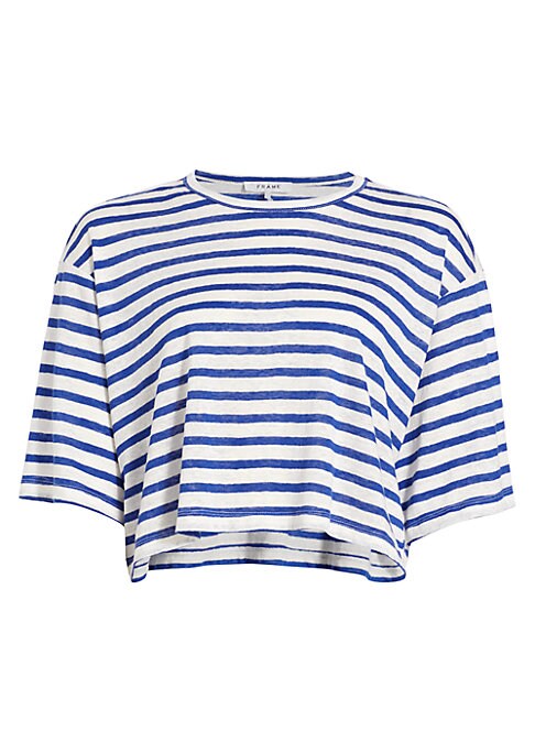 Cropped Linen Chill Tee