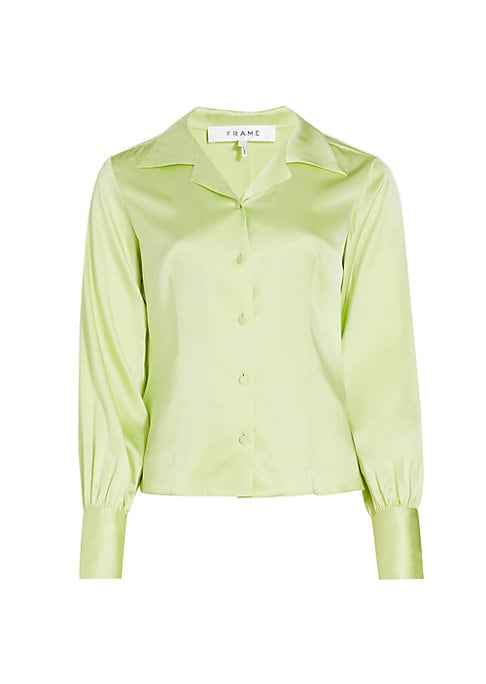 Lustrous Silk Elegance Blouse