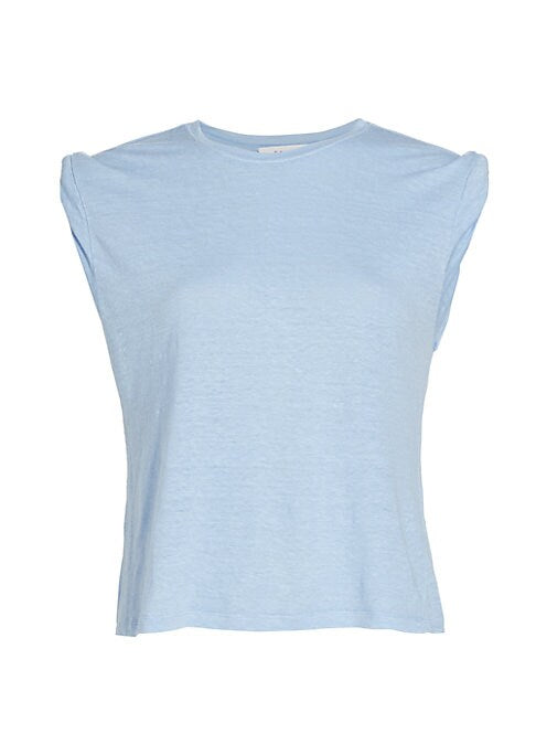 Luxe Linen Muscle Tee