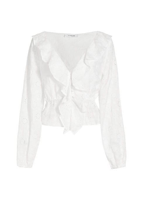 Ruffled Elegance Blouse