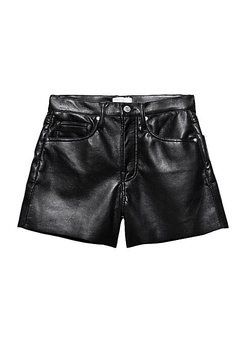 Ultra Chic Leather Shorts