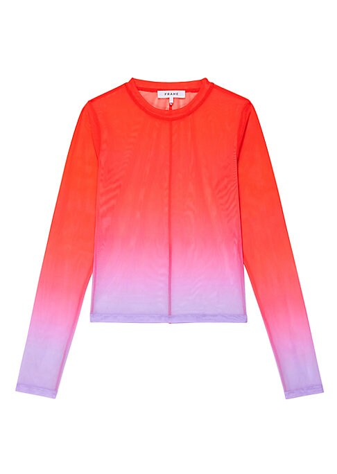 Cropped Mesh Top