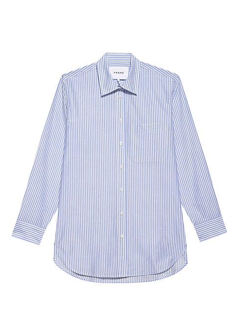 Timeless Striped Pocket Top