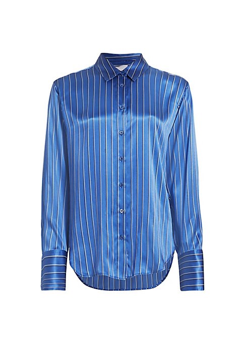 Silken Stripe Elegance