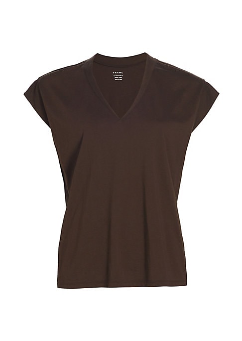 V-Neck Pima Muscle Tee