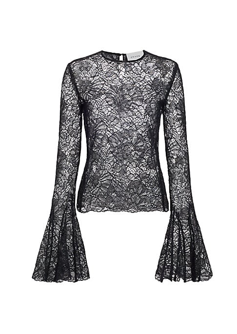 Floral Lace Bell Top