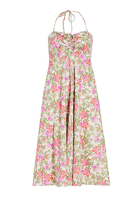 Romantic Floral Midi Dress
