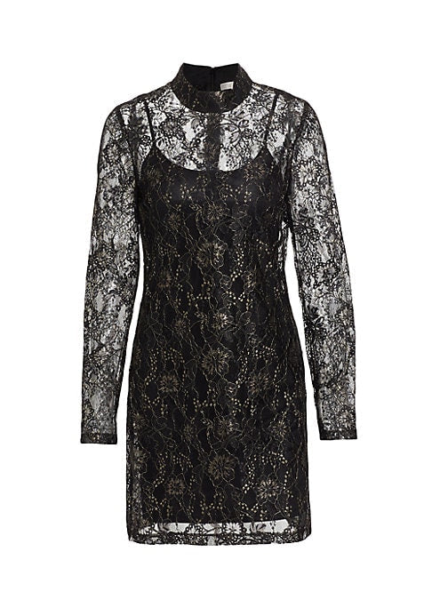 Luxe Lace Mini Dress