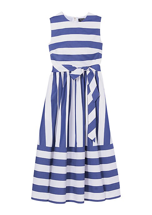 Striped Midi Dress Delight