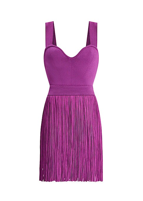 Fringe Sweetheart Minidress