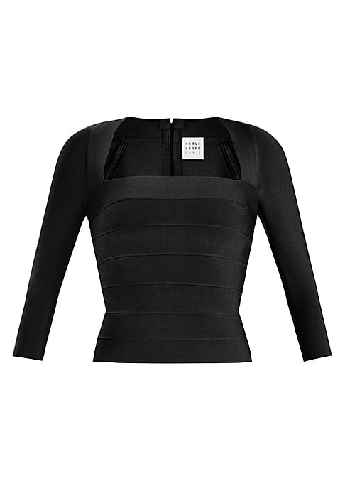 Sleek Squareneck Elegance