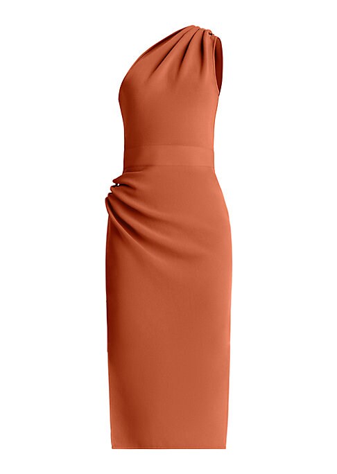 Sleek Side Slit Midi Dress