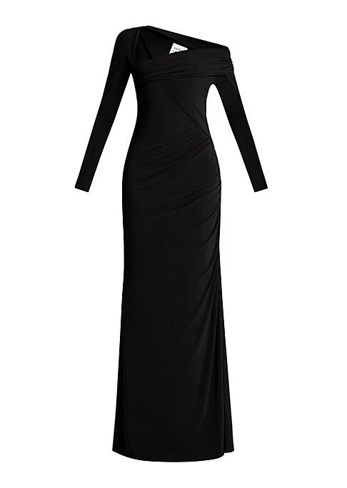 Draped Elegance Gown