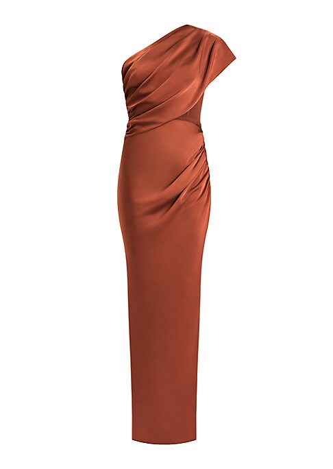 Asymmetrical Elegance Gown