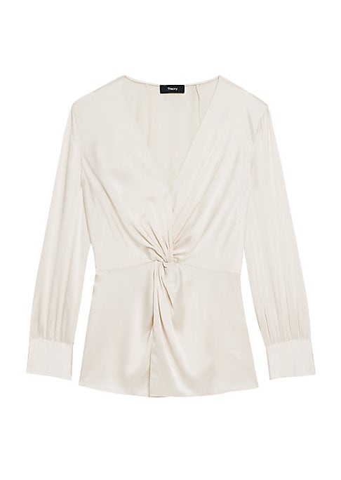 Satin Twist Top