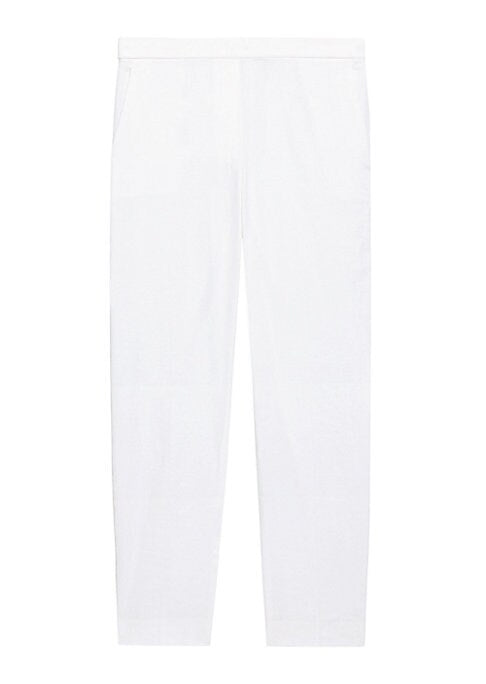 Linen Luxe Cropped Trousers