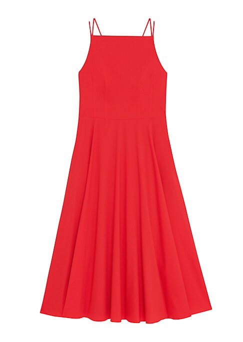 Square Charm Midi Dress