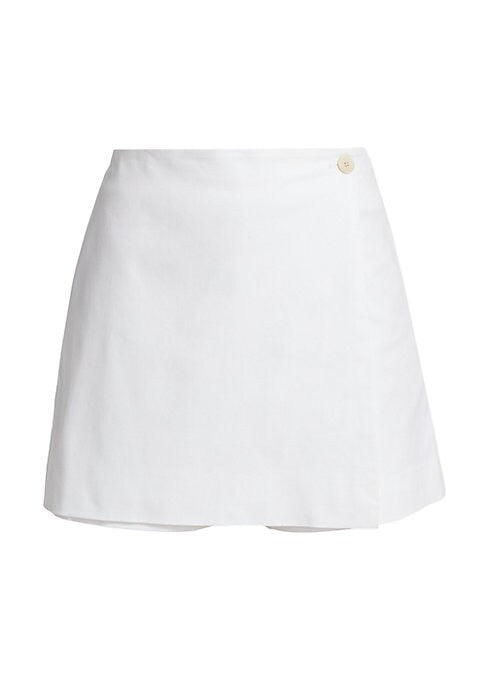 Chic Wrap Mini Skirt