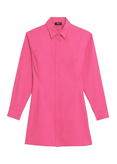 Fitted Cotton Shirtdress