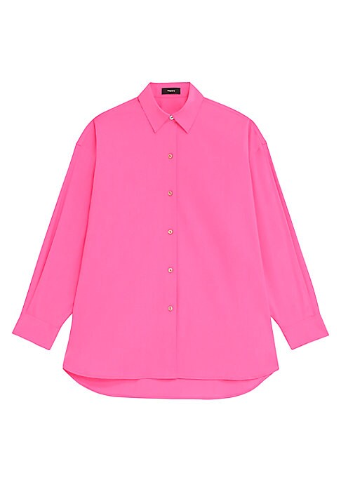 Chic Oversized Dress Shirt
