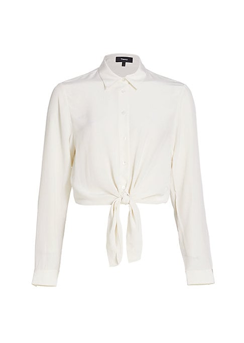 Chic Tied Blouse