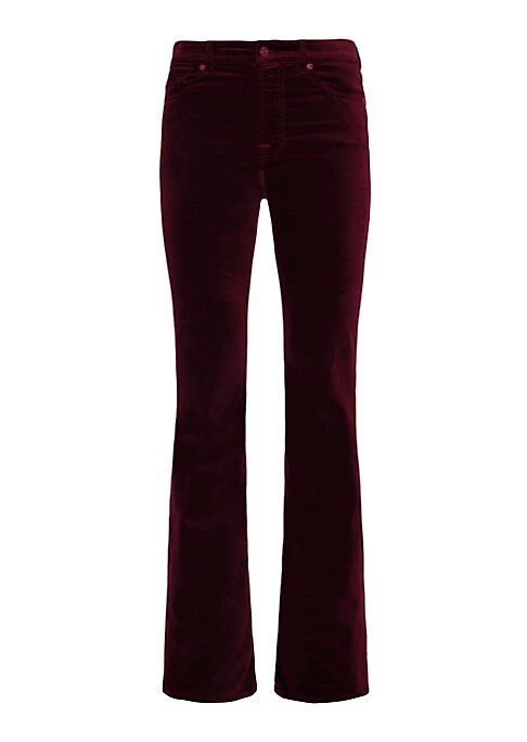Chic High-Rise Bootcut Trousers