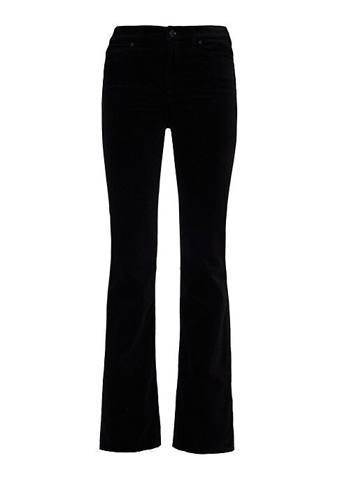 Chic Boot-Cut Corduroys