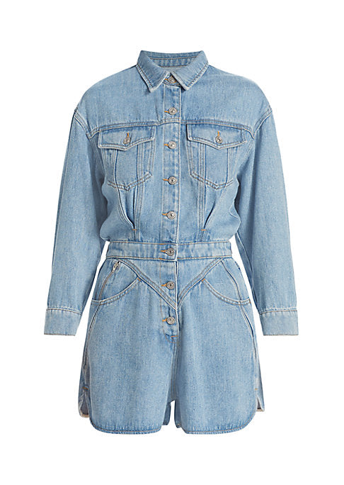 Chic Chambray Jumpsuit