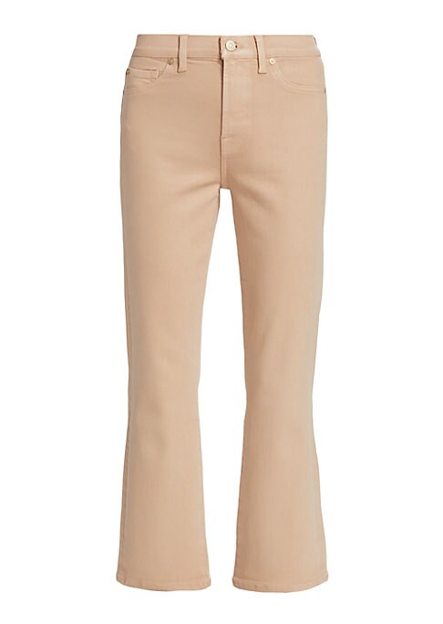 Sleek High-Rise Kick Trousers