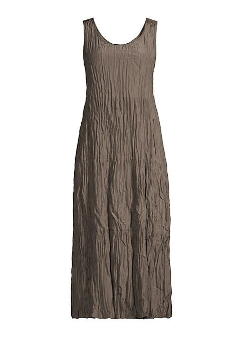Textured Silk Elegance Dress