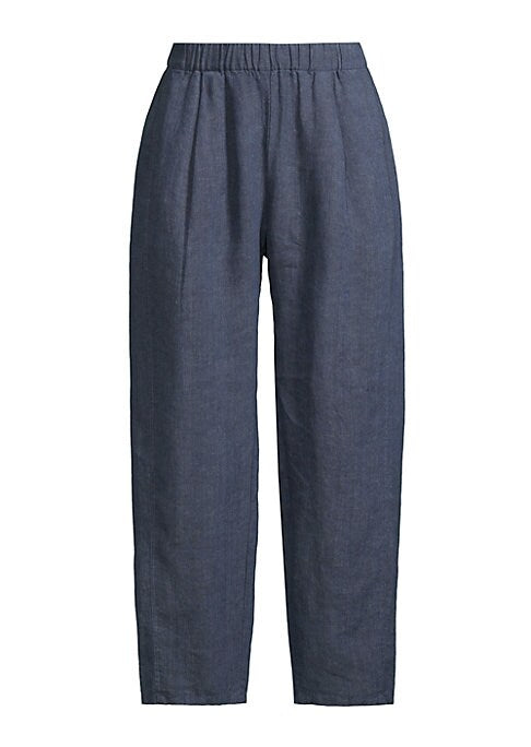 Luxe Linen Pleat Pants