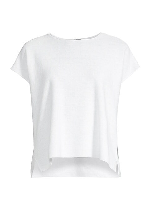 Linen Blend Classic Tee