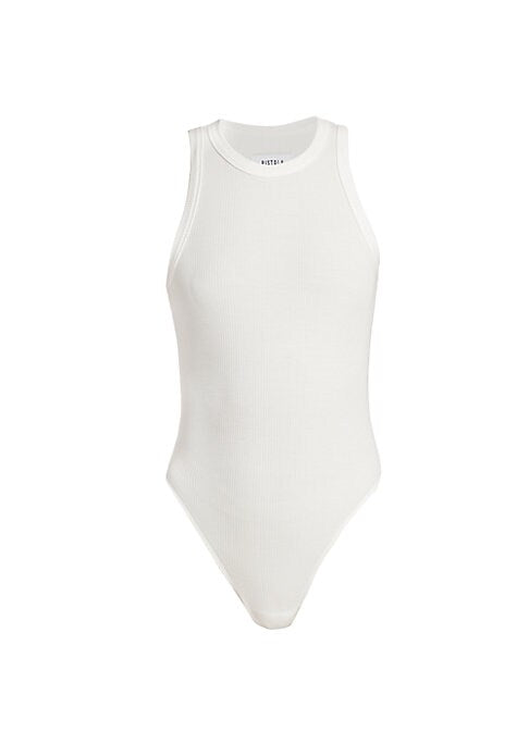 Ribbed Racerback Bodysuit